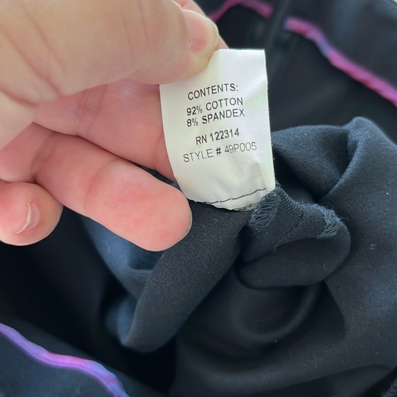 Peace of Cloth Lisa Side Zip Flat Front Back Slit Hem Trouser Pants - Picture 10 of 10